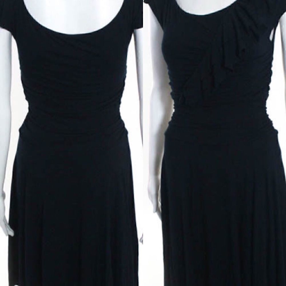 Bailey 44 Anthropologie Dress Rushing Ruffle Small
